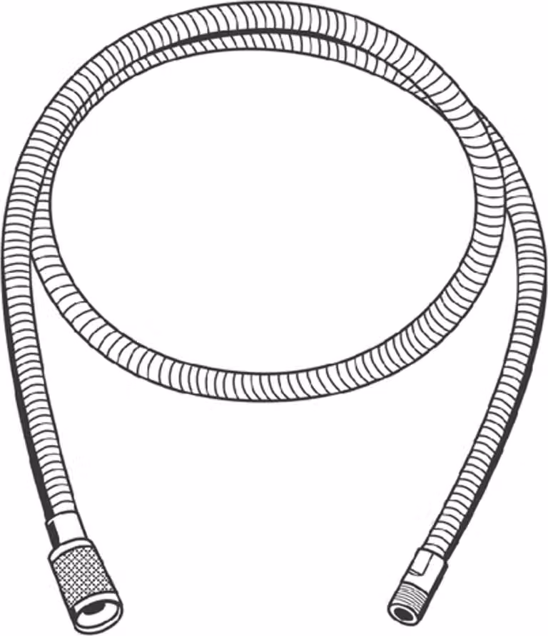 Tubo flessibile per doccia Grohe per Ladylux, 1 pezzo.