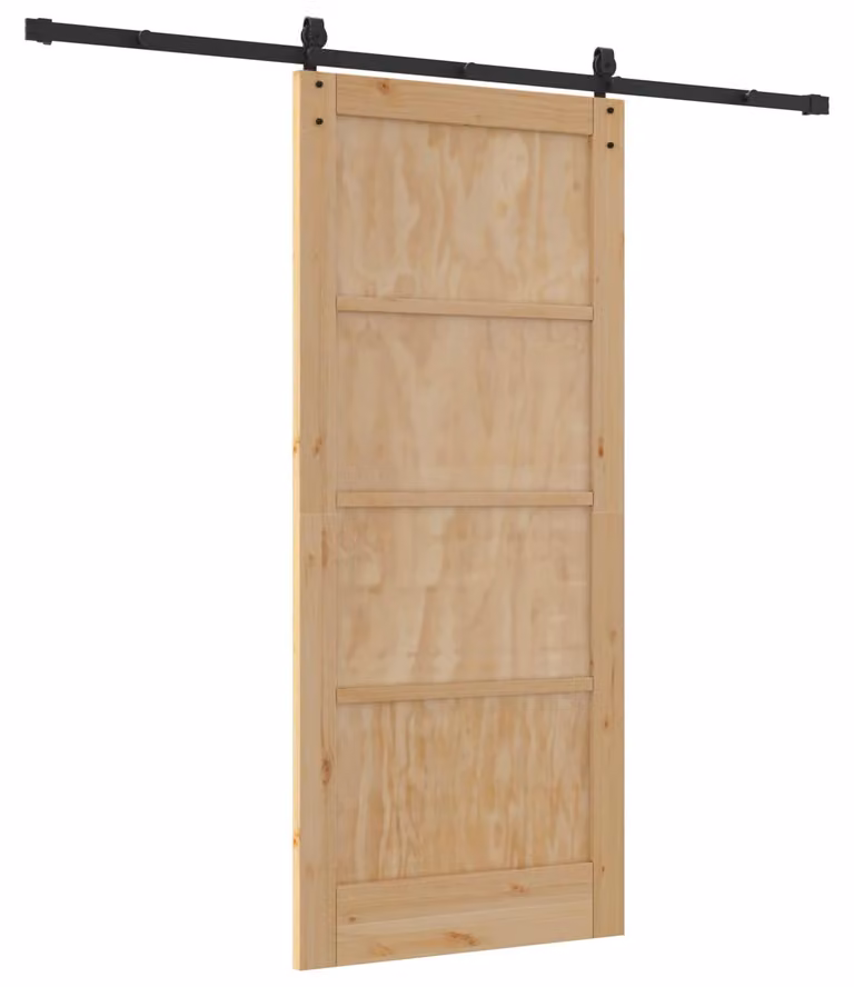 Porta scorrevole ORKDAL Naturale 86 x 198,5 cm