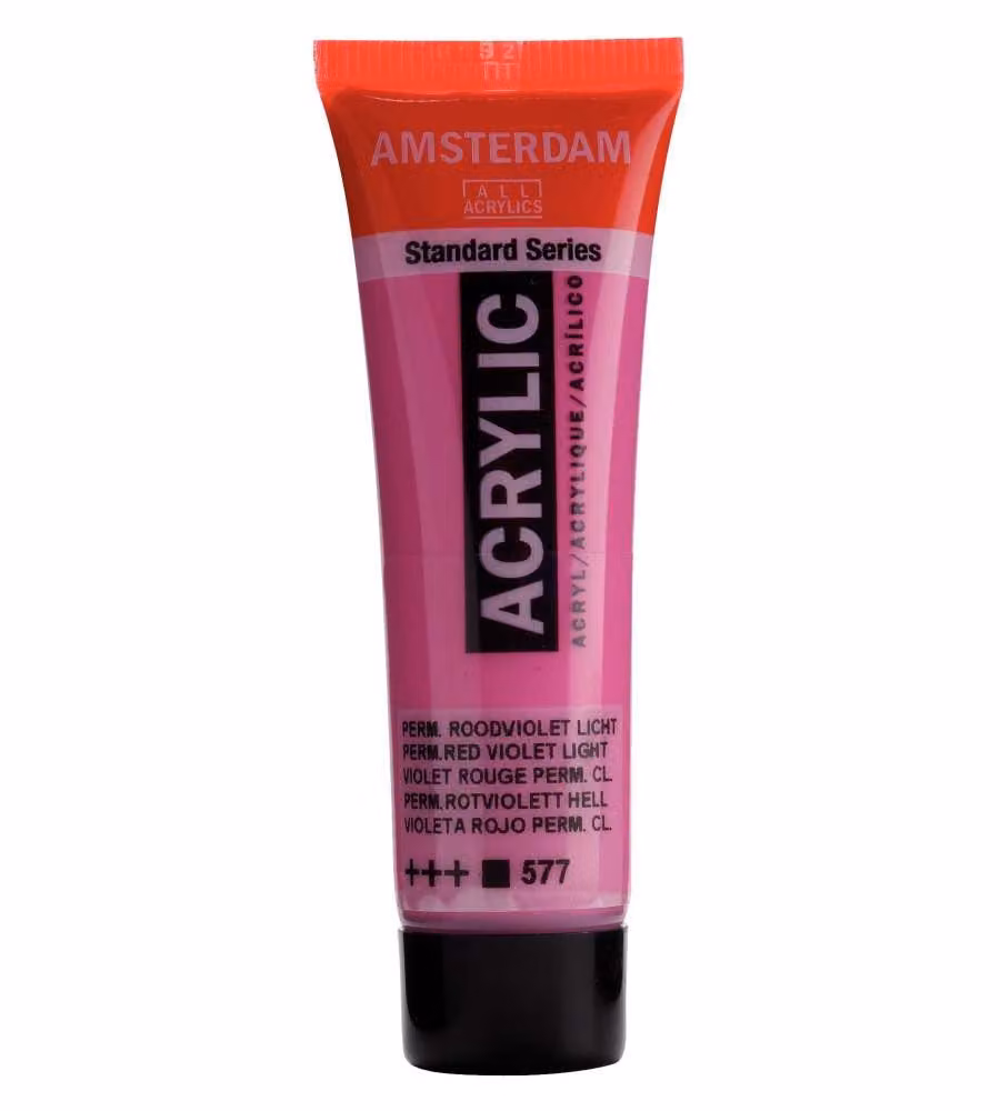 Colore acrilico Amsterdam acrylic 20 ml viola perm.r.c.