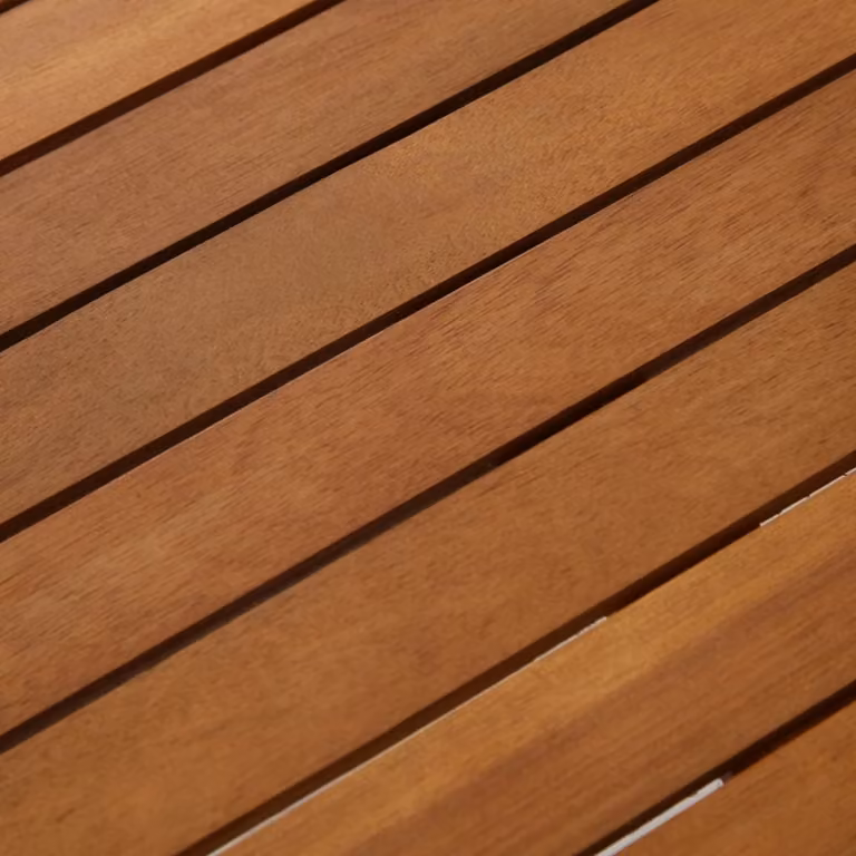 Set salotto da giardino 4 pezzi in legno massiccio di acacia
