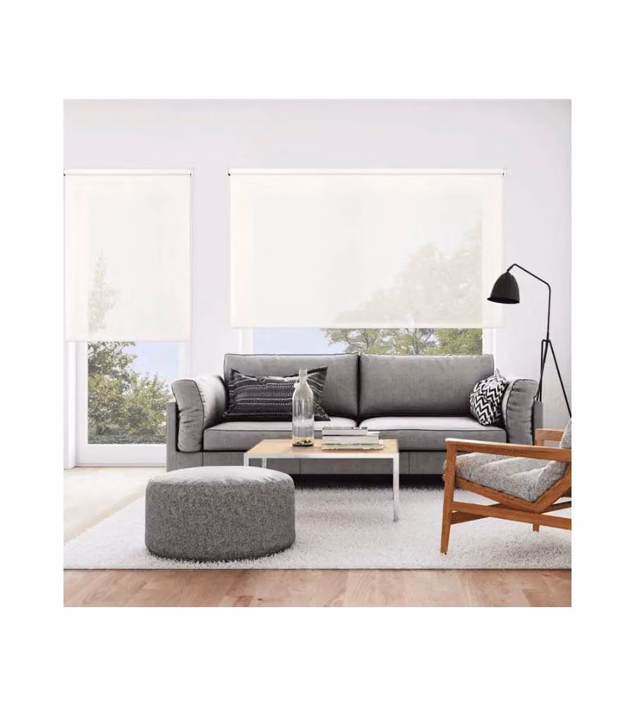 STOR PLANET Tenda a Rullo Filtrante Ecru 140x180 cm per Interni