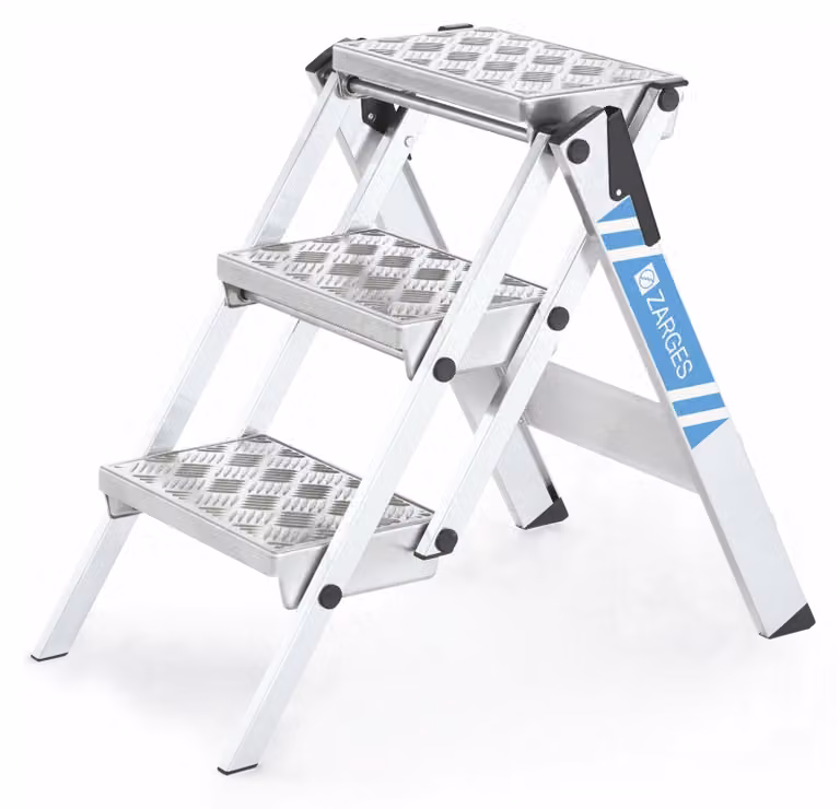Scala a gradini, pieghevole, 3 gradini Z600 41921
