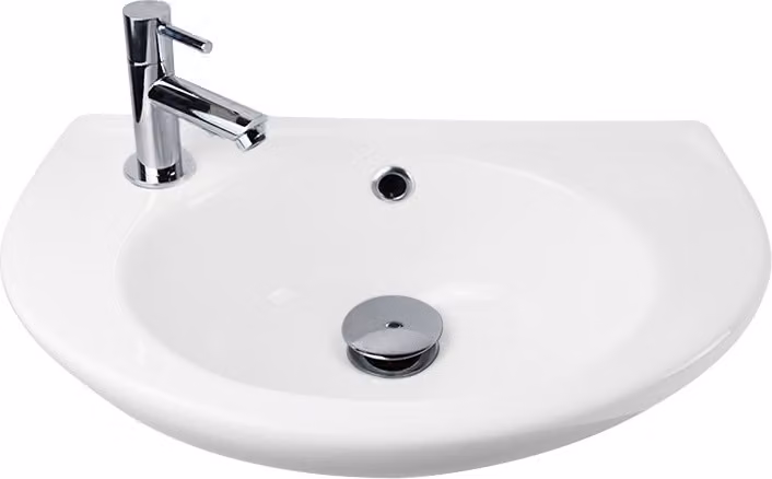 Miscelatore per lavabo Belvit Heide, foro a sinistra, dimensioni 29x45 cm
