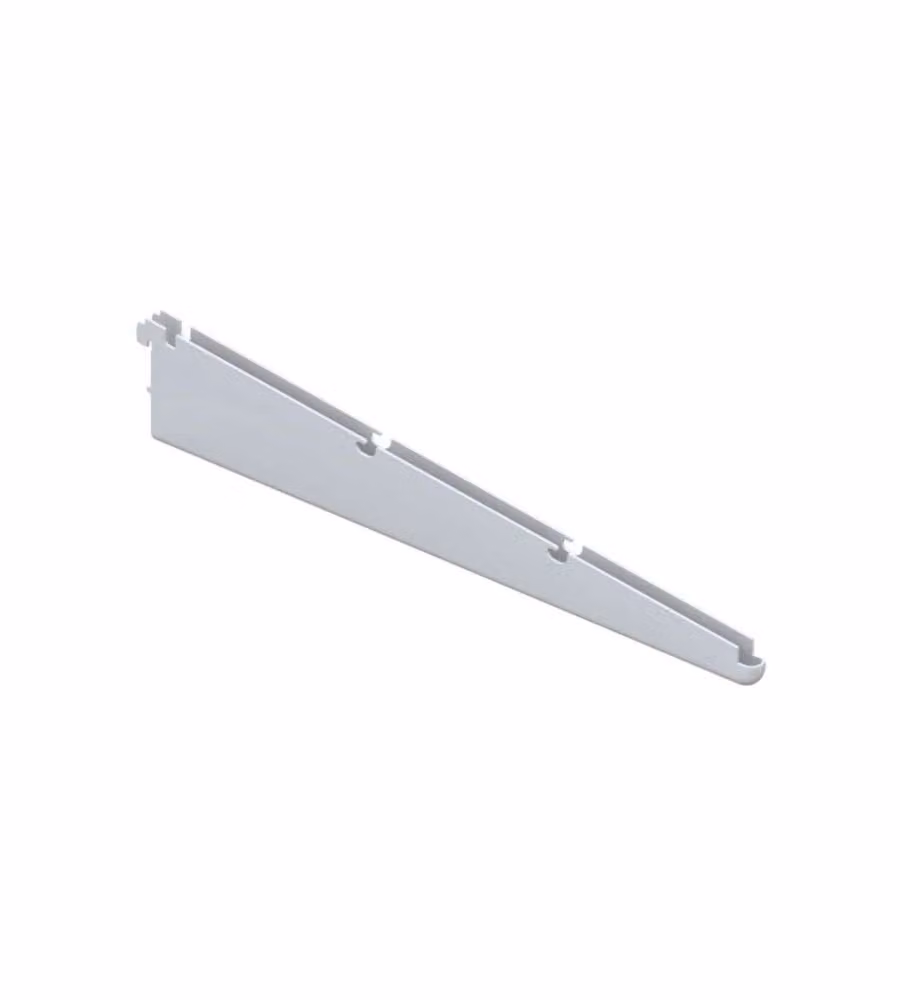 Reggimensola per ripiano in filo - 42 cm. - bianco