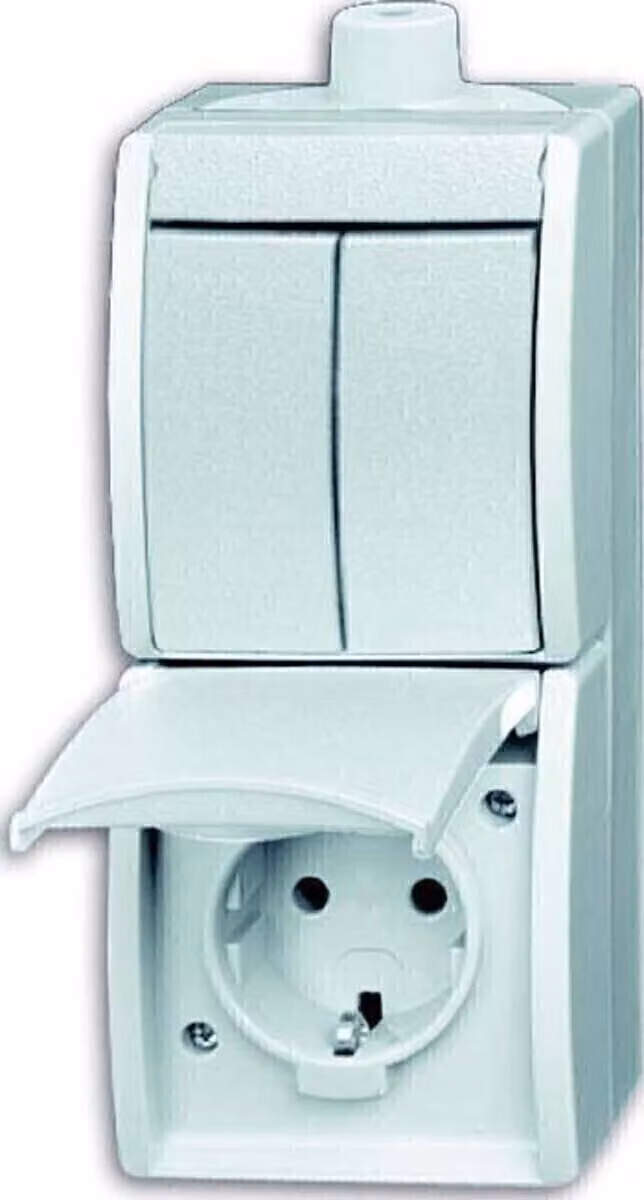 Busch Jaeger 2601/5/20EW-54-503 Steckdose CEE 7/3 Weiß (1684-0-0328)
