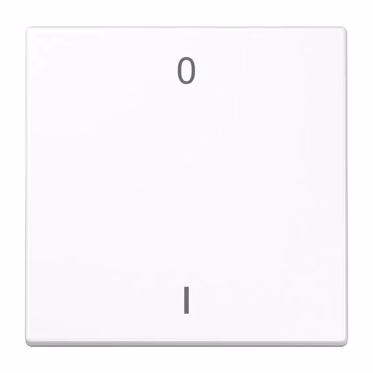Jung ENOLS990-01WW Trasmettitore da parete wireless EnOcean con simboli 0 | bianco alpino