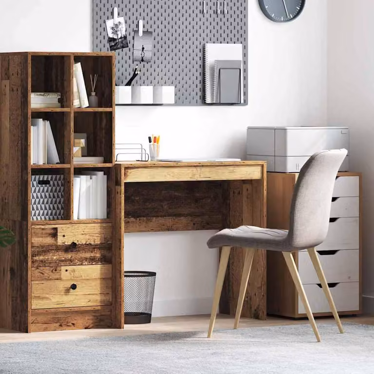 Maison Exclusive - Scrivania in legno antico 80 x 40 x 76 cm
