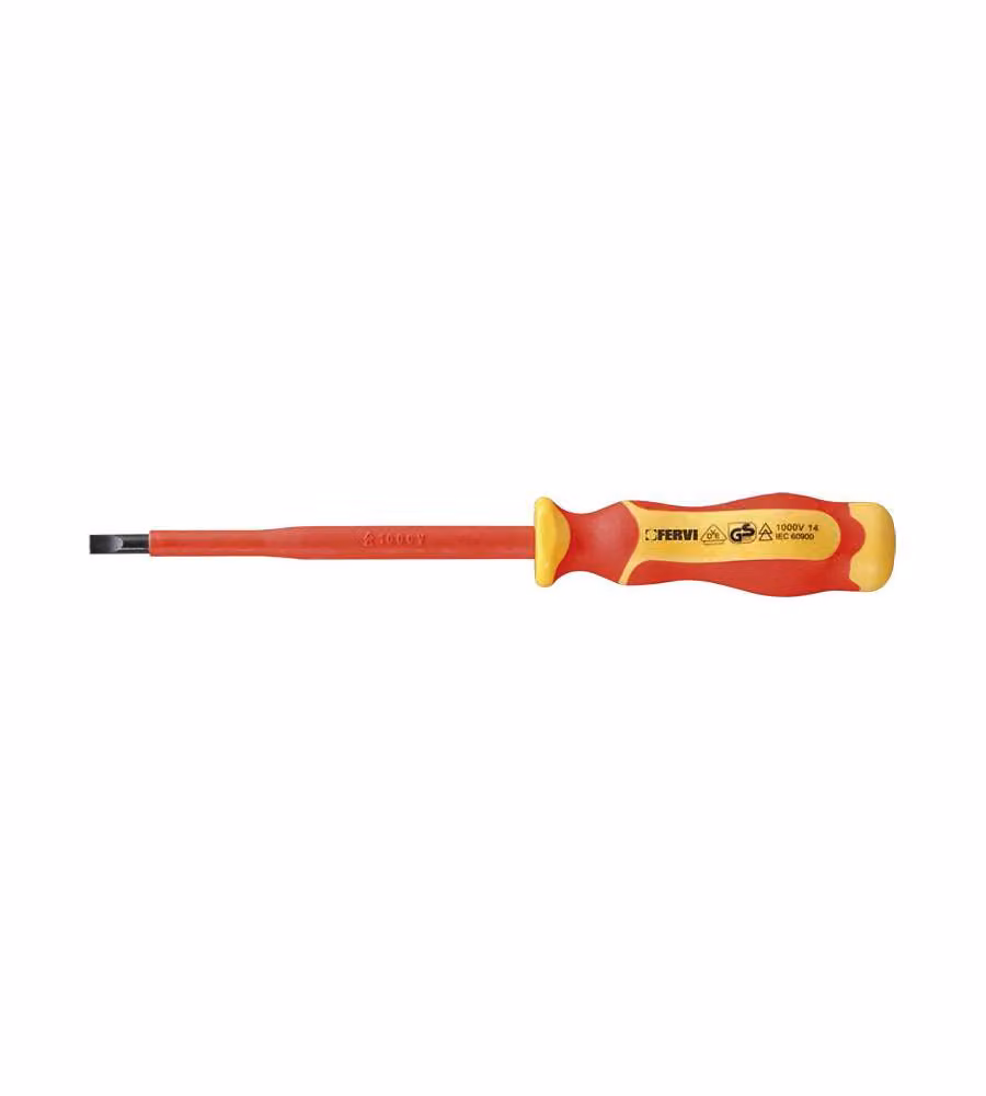 Fervi Giravite a Taglio Isolato 1x5,5mm Fosfatato - Asta 125mm