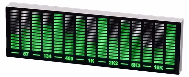 Display a spettro musicale a LED, analizzatore RGB, luci ritmiche interattive