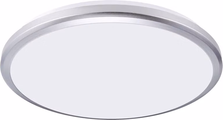 Lampada da esterno LED rotonda D: 31,5 cm IP54 in bianco argento 4200 K bianco neutro 2640 lm Luce da esterno