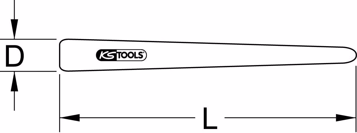 KS TOOLS Contromisura con isolamento protettivo #3 - 117.4246