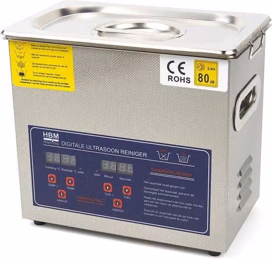 Pulitore a ultrasuoni professionale da 3,2 litri, 100 watt