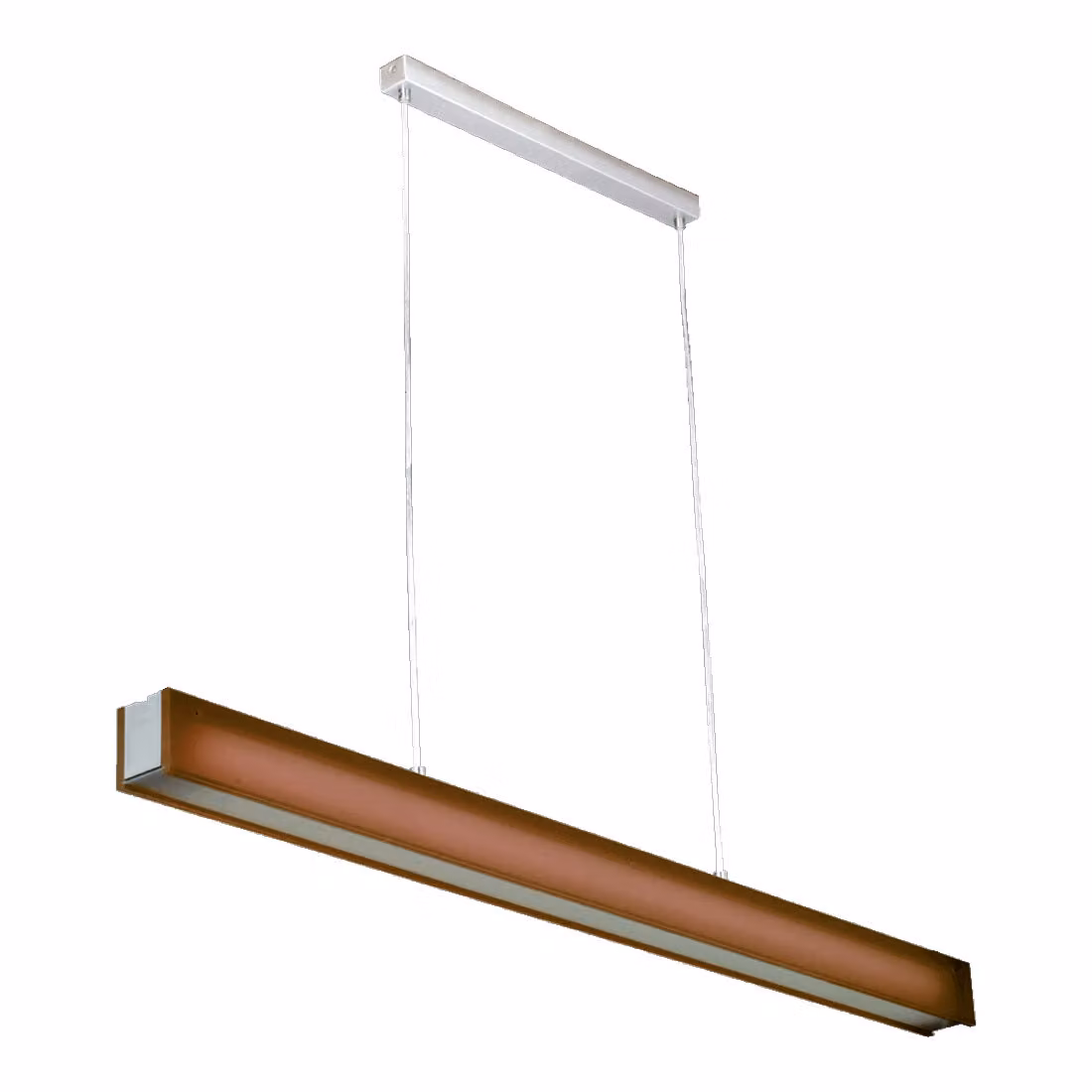 OFINNA lampada a sospensione 1xT5/28W, argento/marrone L: 1150, H: 1500, dimmerabile