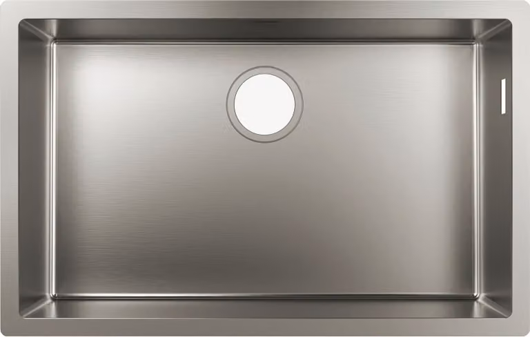 Lavelli Hansgrohe - Lavello sottopiano S719-U660, Acciaio inox 43428800