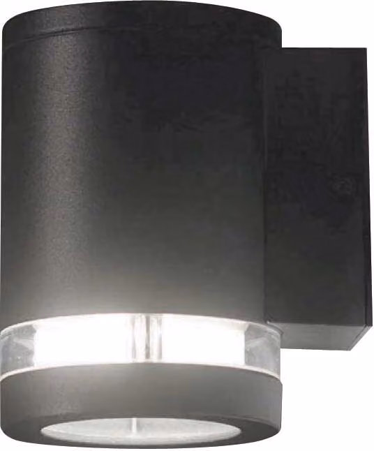 Applique da esterno Magnus grafite 1xGX53x5W in alluminio, dimensioni: 14,6x10x12,8 cm, IP44, Elstead