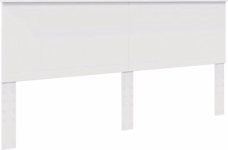 Testiera con testiera Bianco 200 cm Legno multistrato