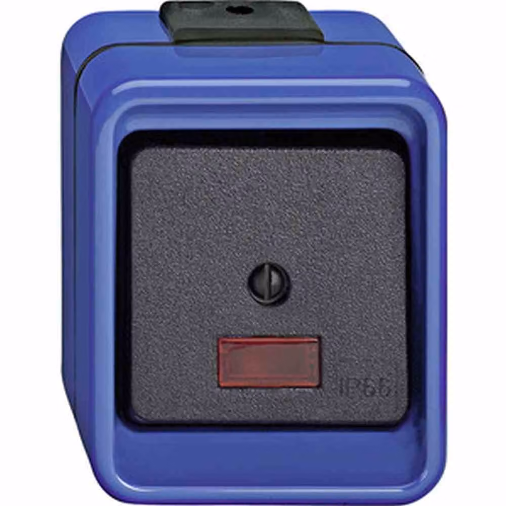 Merten 375998 Elektroschalter Schwarz - Blau (375998)