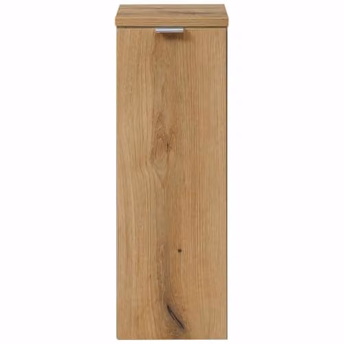[en.casa] Mobile da Bagno NEWPORT da Parete con Anta e Ripiano Armadietto Pensile con 2 Scomparti 20 x 60 x 40 cm per Cucina Ingresso - Effetto Rovere