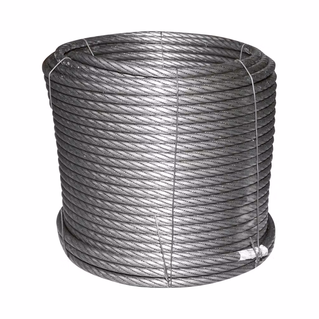 Cavo per verricello in acciaio inossidabile Breckner Germany Germany, colore grigio, diametro: 13 mm, lunghezza: 100 m – 2