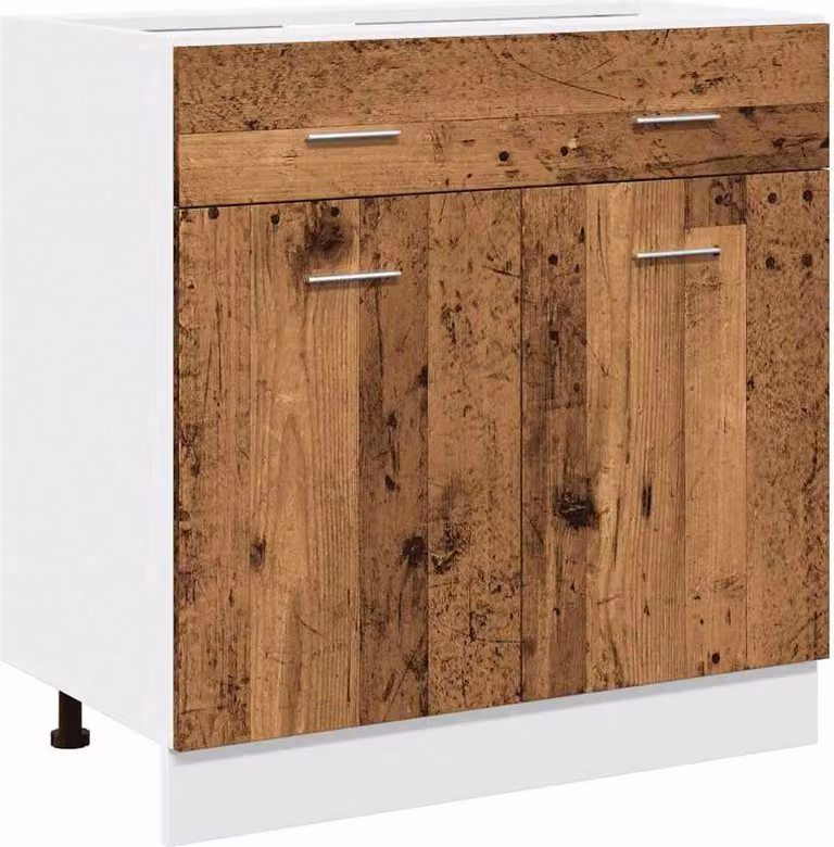 Cassettiera “Lyon” Legno Antico 80x46x81,5 cm