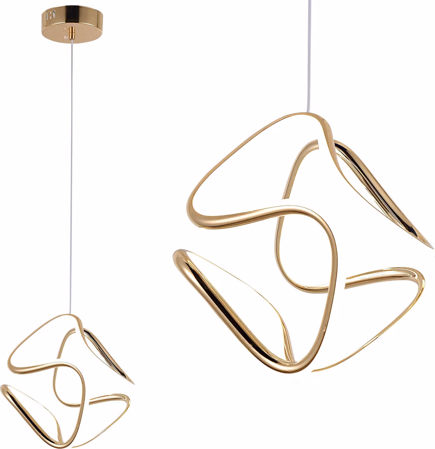 Lámpara Led TOOLIGHT G067-CP Gold0