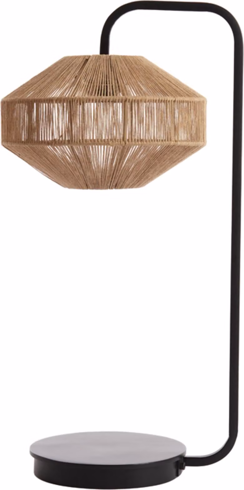 Lampada da tavolo - nero - Lyra - metallo - E27 - 8054584 - Light & Living