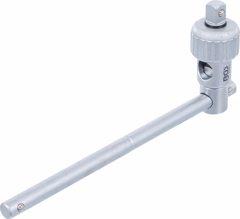 BGS Adattatore per chiave a bussola con funzione di cricchetto con impugnatura scorrevole uscita 12,5 mm (1/2") - 71047