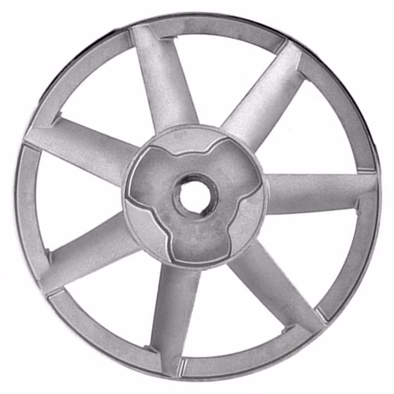 Puleggia per compressore d'aria, diametro 265 mm, scanalatura da 13 mm, in metallo