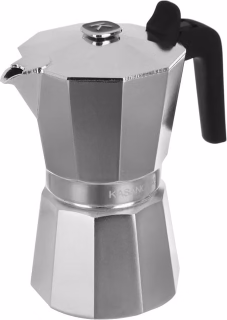 Caffettiera Kasanova Premium da 6 tazze colore silver