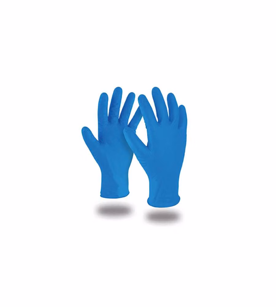 Kapriol Guanti Light in Nitrile Blu Monouso TG.L - Confezione 100 pz
