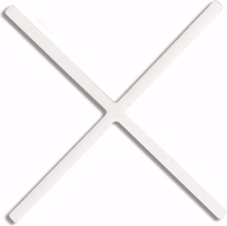 Sistema di livellamento Rubi 2911 Cross 1 mm (300 pezzi)