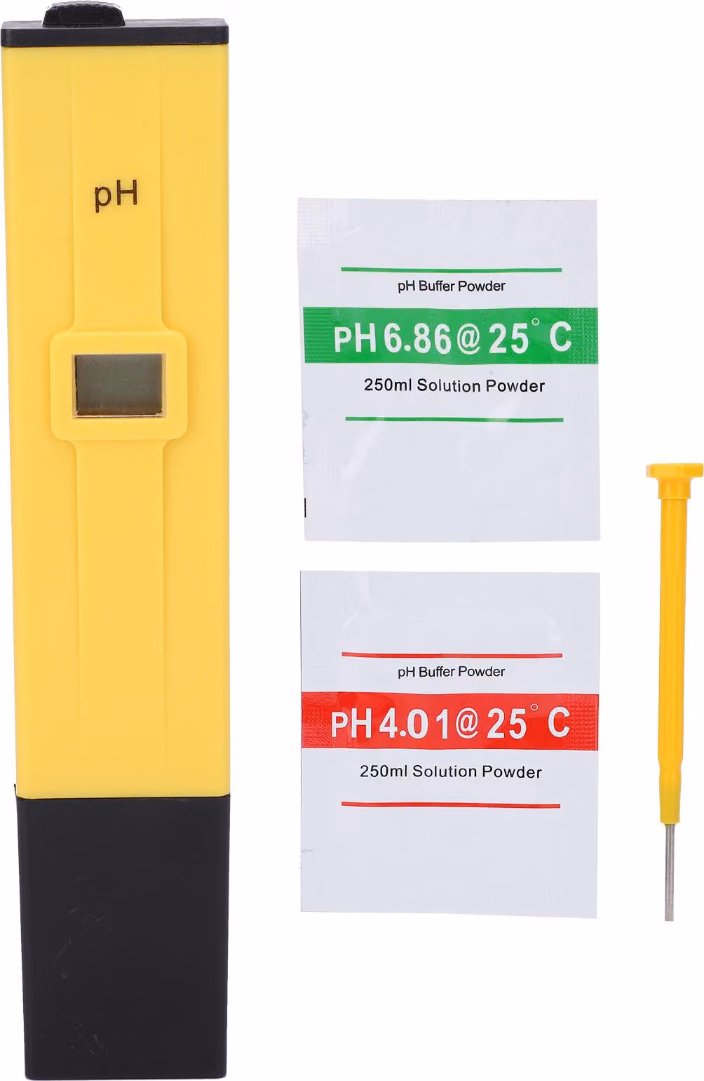 Tester del PH per la prova di qualità dell'acqua della piscina idroponica, tester digitale portatile