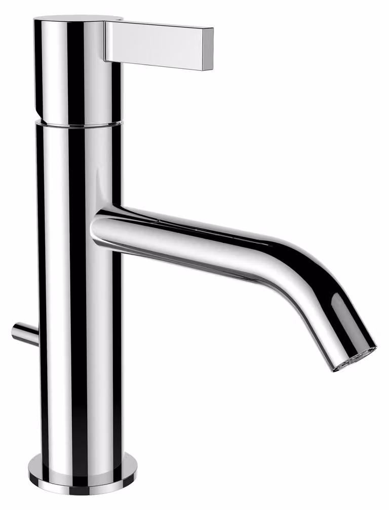 LAUFEN Kartell Mitigeur de lavabo, avec soupape découlement, saillie 135mm, H3113310041211, H3113310041211