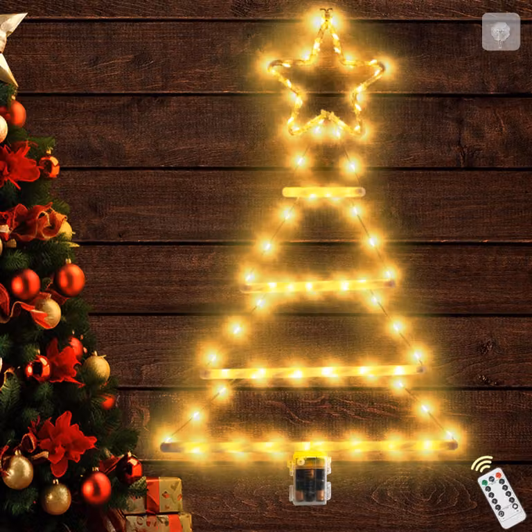 Candela a LED con effetto luce, altezza 67 cm, alimentata a batteria, 8 modalità, timer