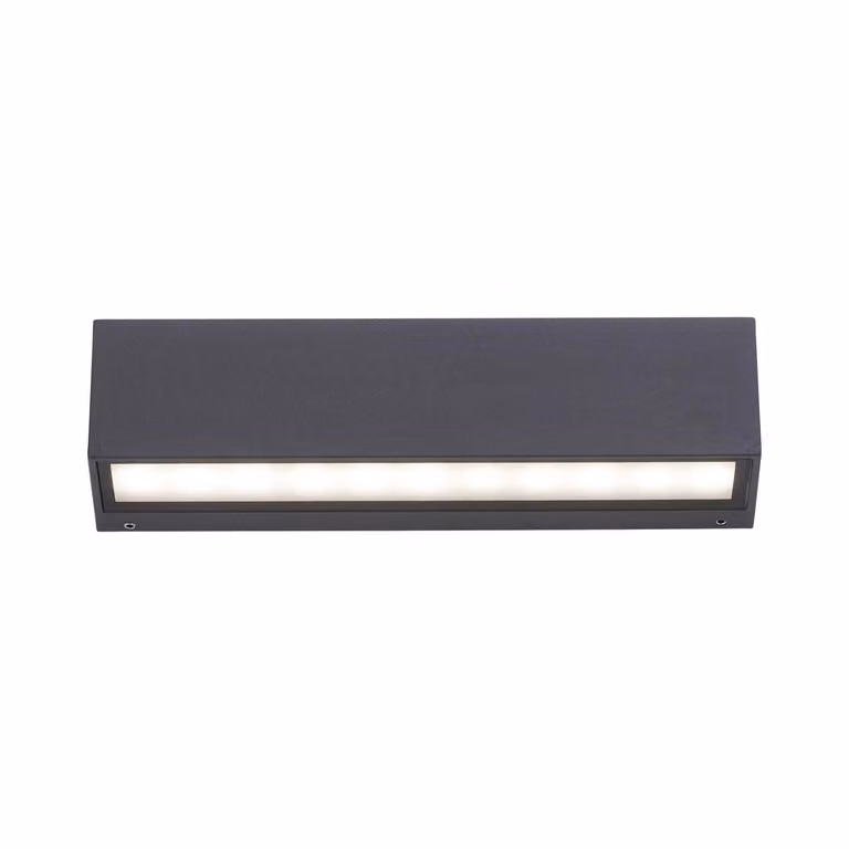 ROBERT Paul Neuhaus Applique, antracite, 1 pannello LED da 18 W, 3000 K, lampada da esterno, IP65