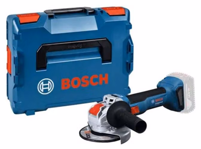 BOSCH GWX 18V-8 Solo L X-LOCK 18V Smerigliatrice angolare a batteria da 125 mm, 11.000 giri/min (senza batteria)
