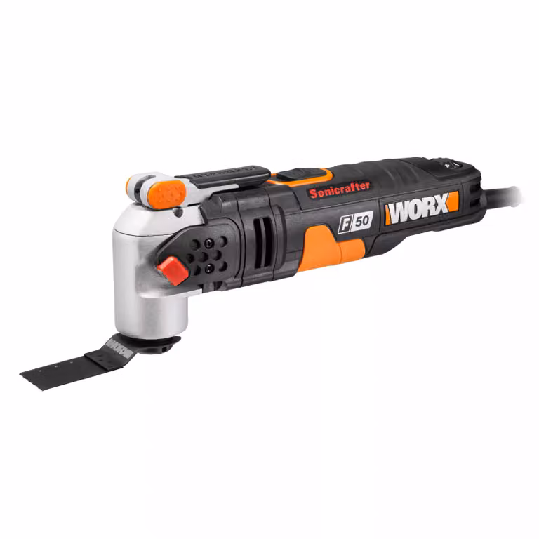 Utensile multifunzione WORX 450W Sonicrafter F50 WX681, con custodia e accessori