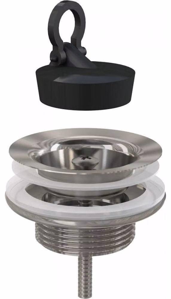 Alcadrain Ablaufventil für Waschbecken 5/4" Ganzmetall