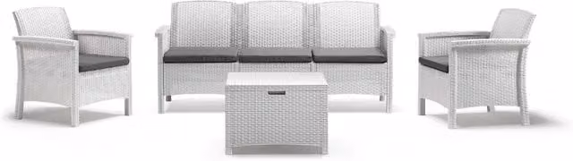 Salotto Venezia 3 Colore Bianco Bica
