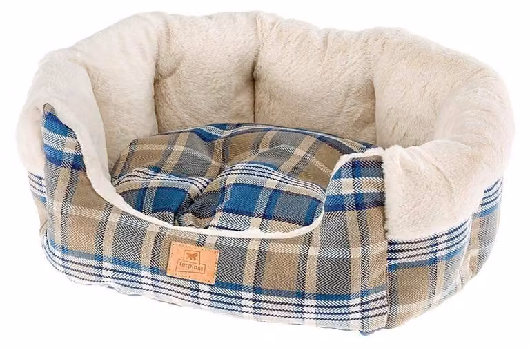Elzusha - Cuccia per cani, adatta anche per gatti, modello Etoile 6, colore blu