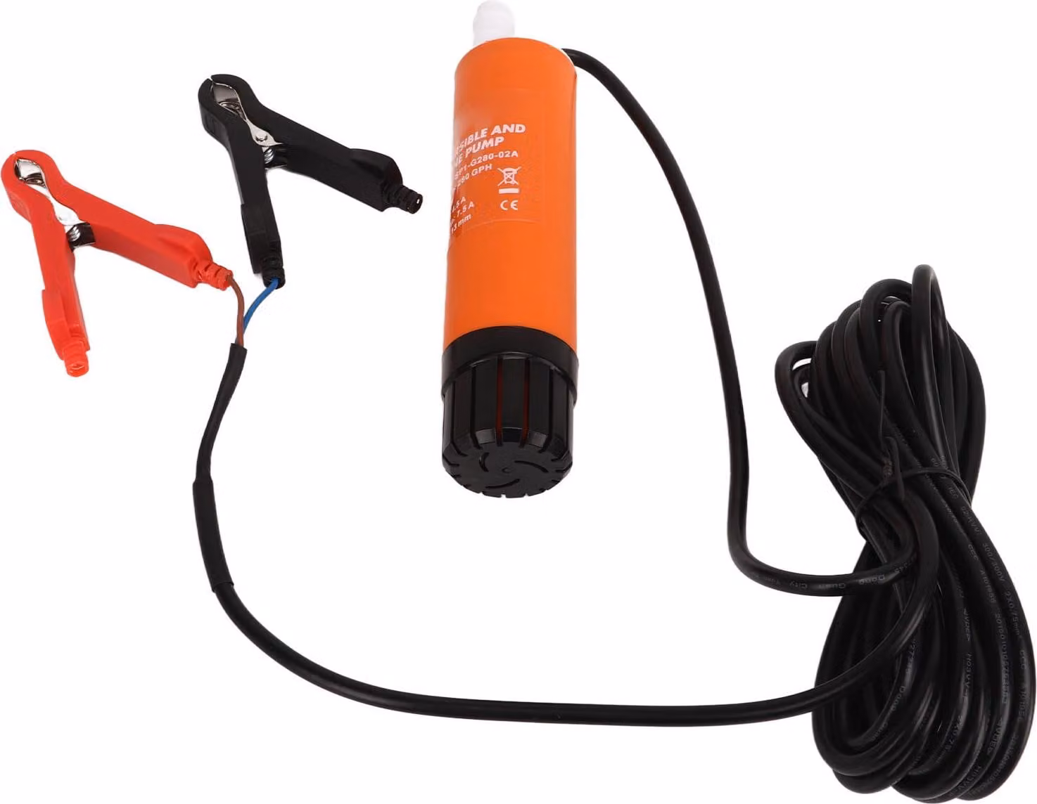 12V pompa di sentina barca 280GPH Basso rumore portatile in linea sommergibile per camper yacht marino