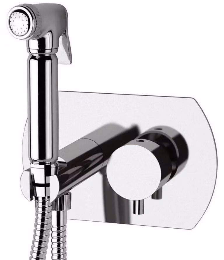 Sapho Rhapsody - Miscelatore per bidet a parete, cromo 1209-07