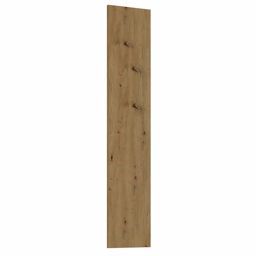 Zoccolo laterale cucina UNITÀ - 55x82 cm, rovere artigianale