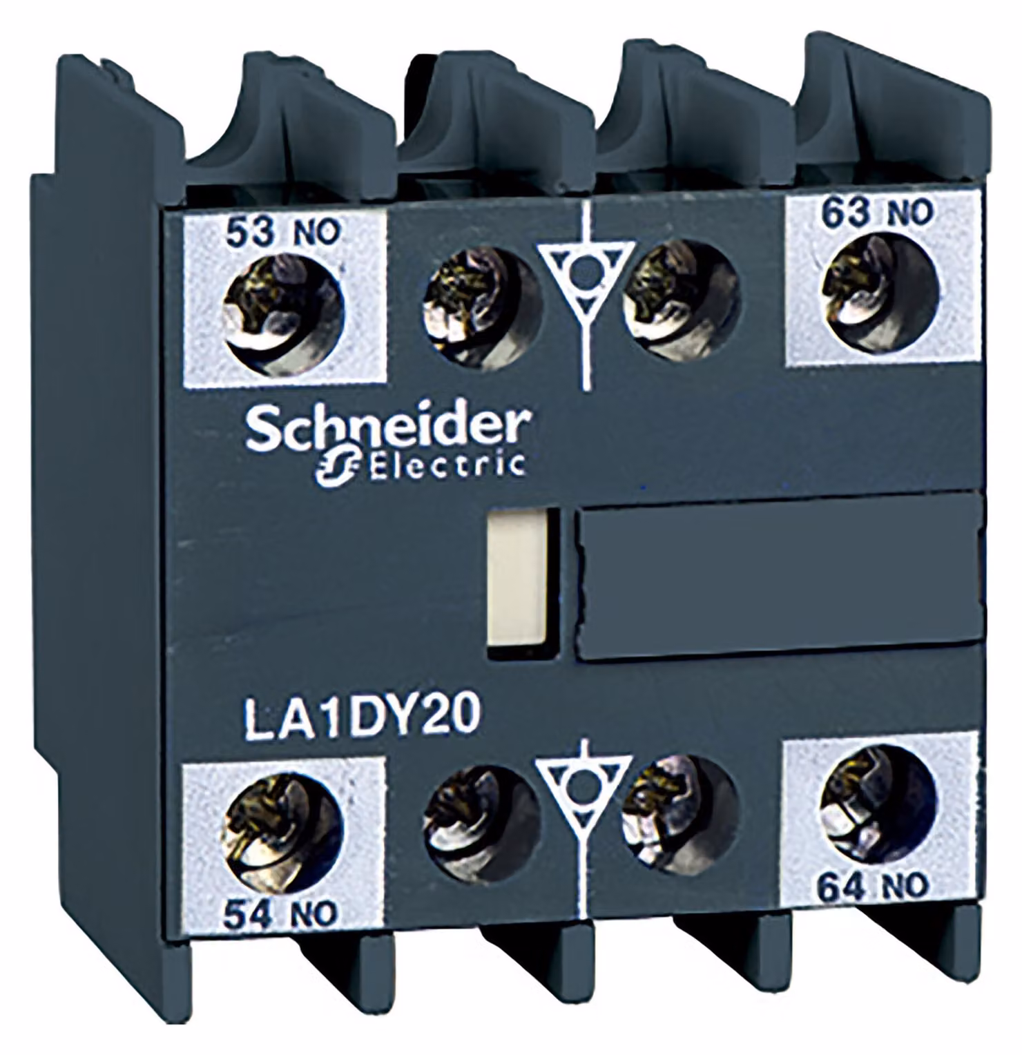Blocco interruttori ausiliari Schneider Electric, 2S, collegamento a vite LA1DX20