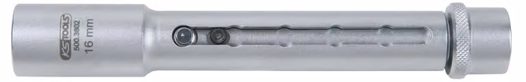 KS TOOLS Presa per candela telescopica 3/8" 16 mm - 500.3802