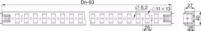 Schneider Electric Universal-Traverse SF/SM NSYSUCR4080 (VE2)