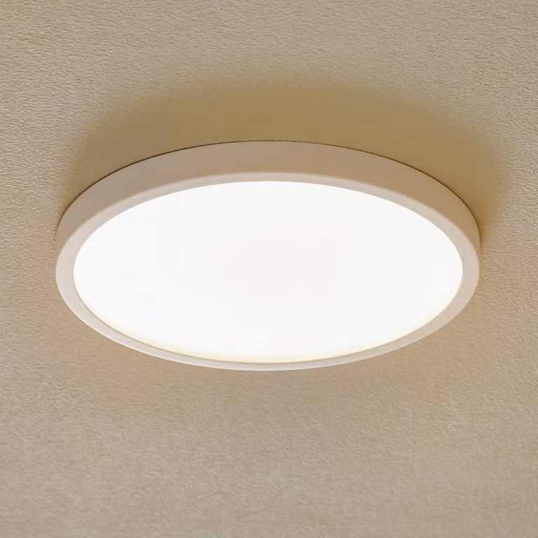 ORION Plafoniera a LED Vika, Bianco / Opale, Soggiorno / Sala da pranzo, Alluminio, Moderno, Plafoniera LED