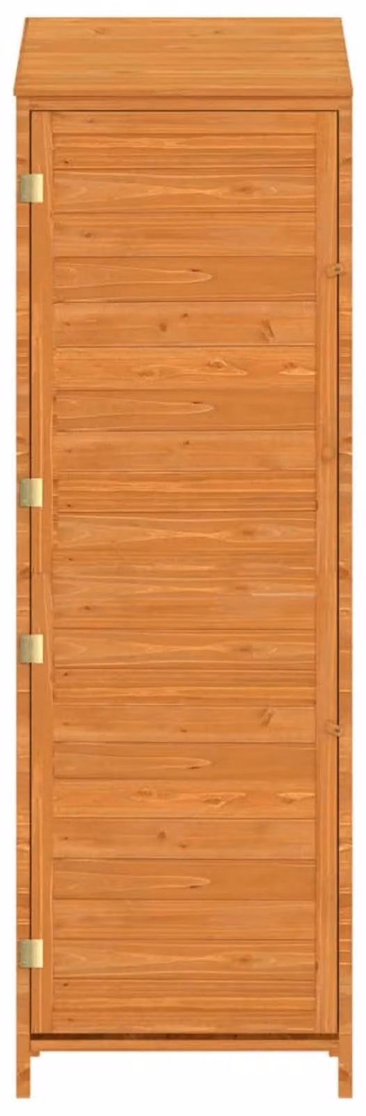 Capanno da giardino/ripostiglio per attrezzi - Legno marrone - 55 x 52 x 174,5 cm - Legno massello di abete