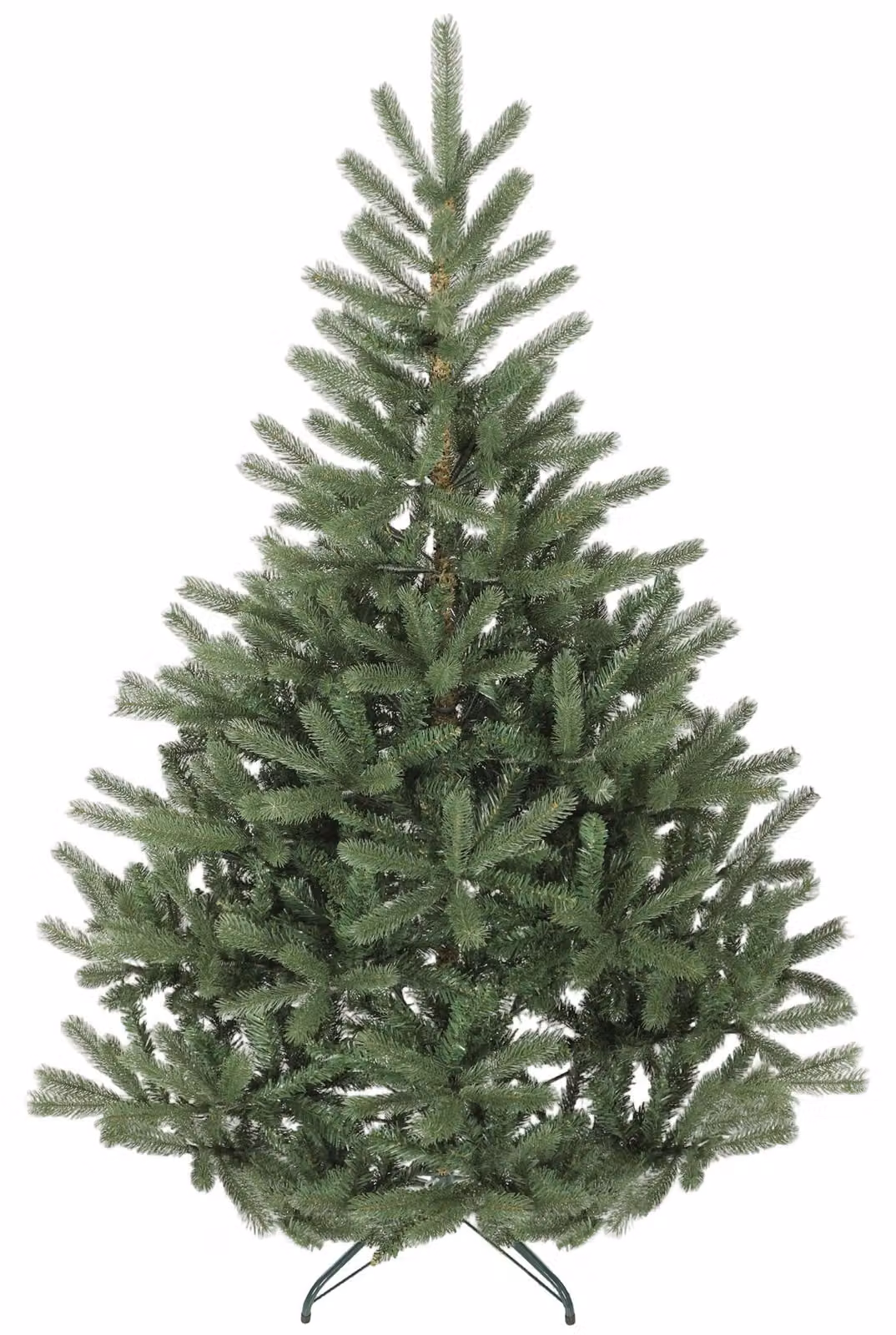 HOMCOM Albero di Natale artificiale da 180 cm con rami folti, verde