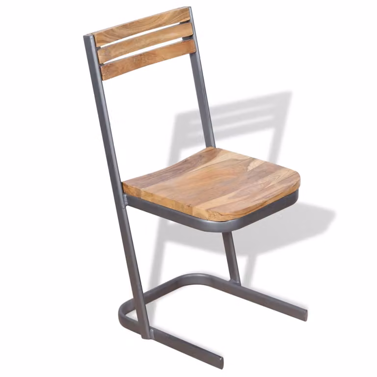 vidaXL Sedie da pranzo 6 pz. Legno massiccio di teak